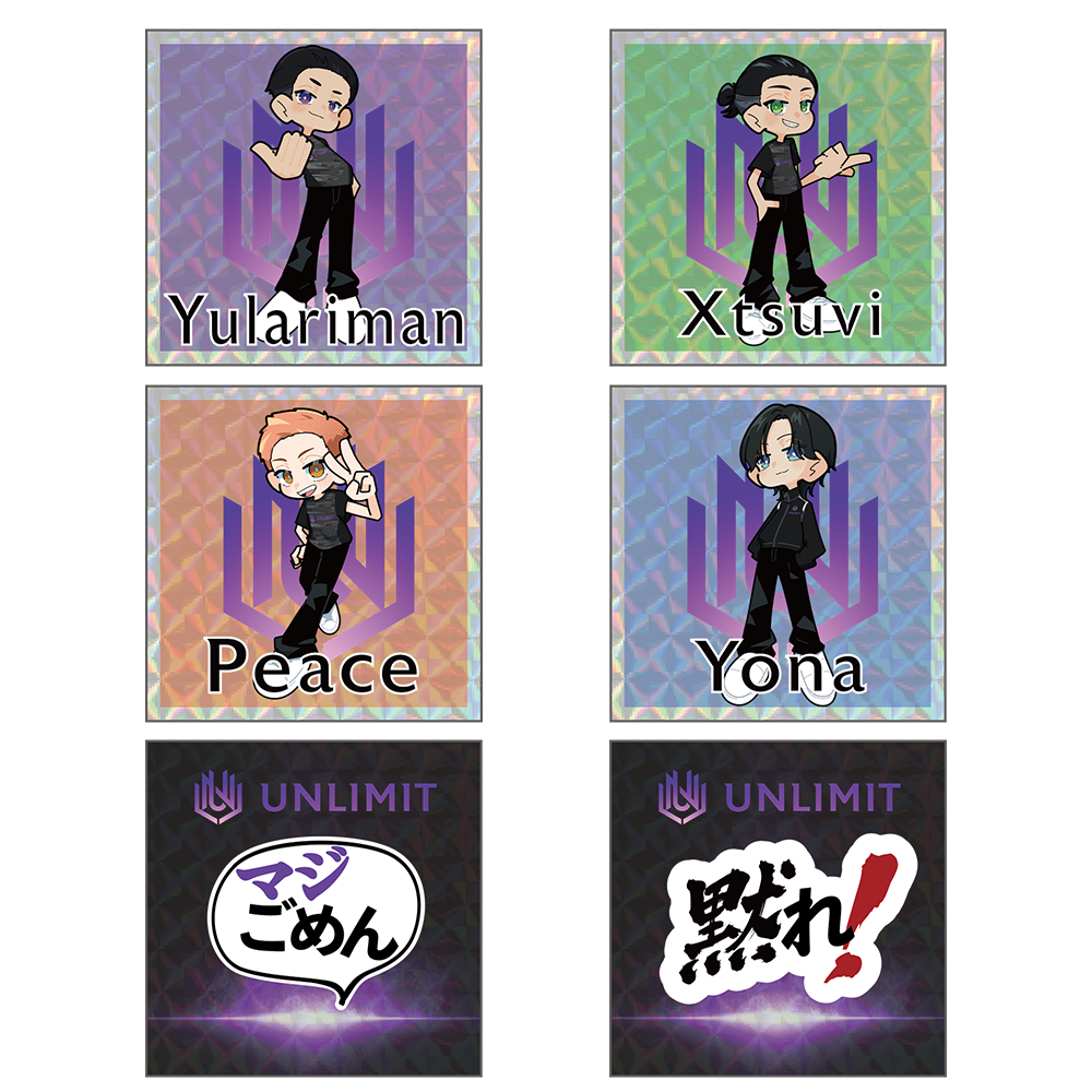 TRADING HOLOGRAM STICKER（個別）