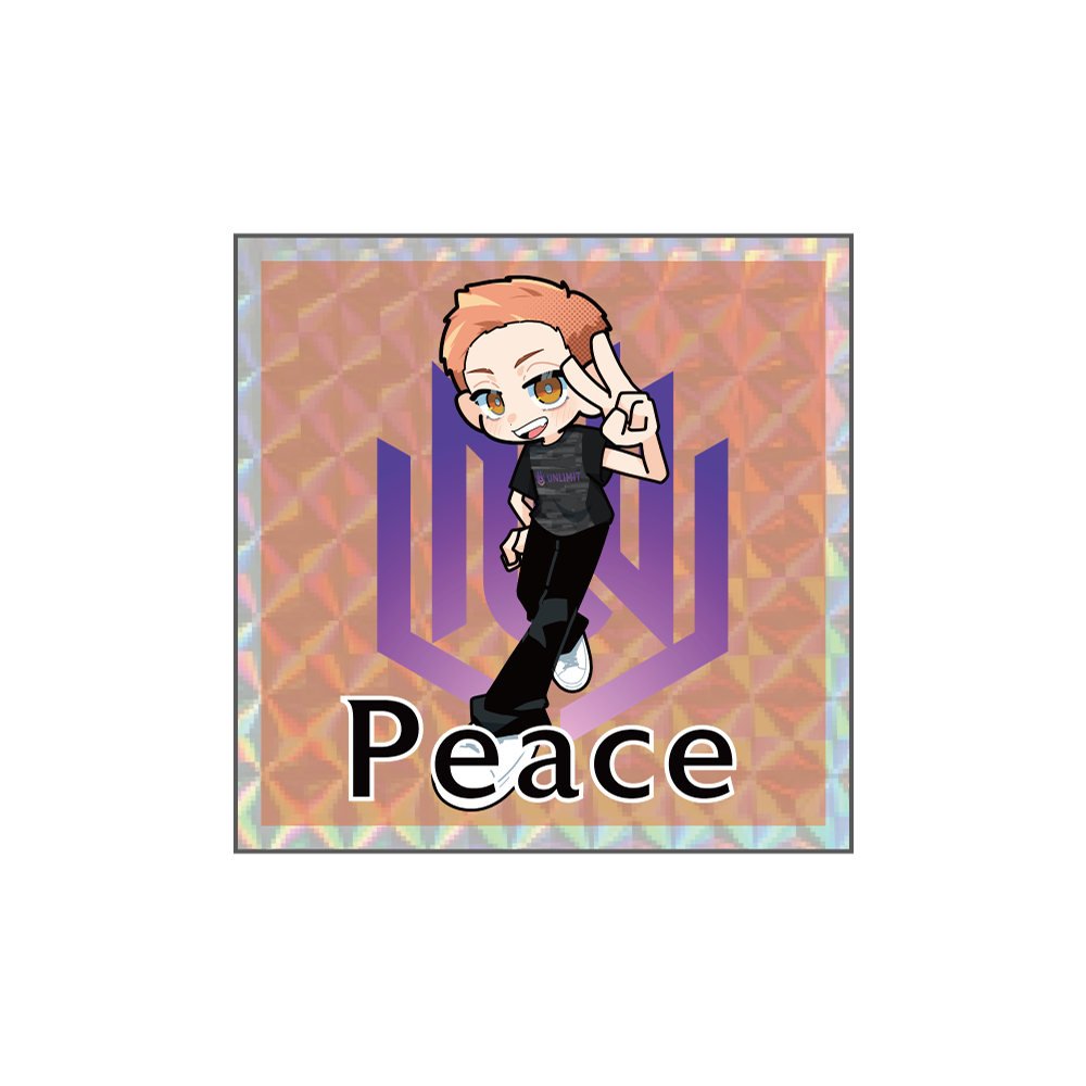 TRADING HOLOGRAM STICKER（個別）