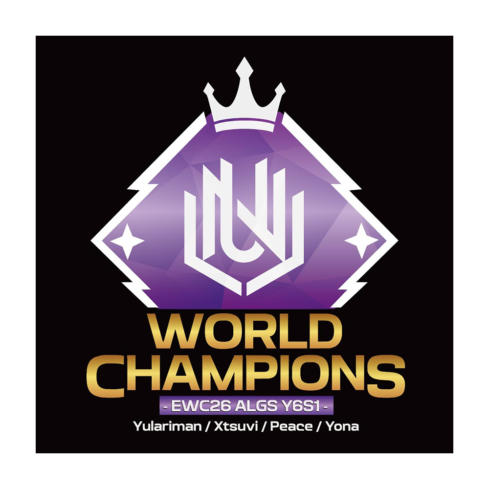WORLD CHAMPIONS LIMITED STICKER