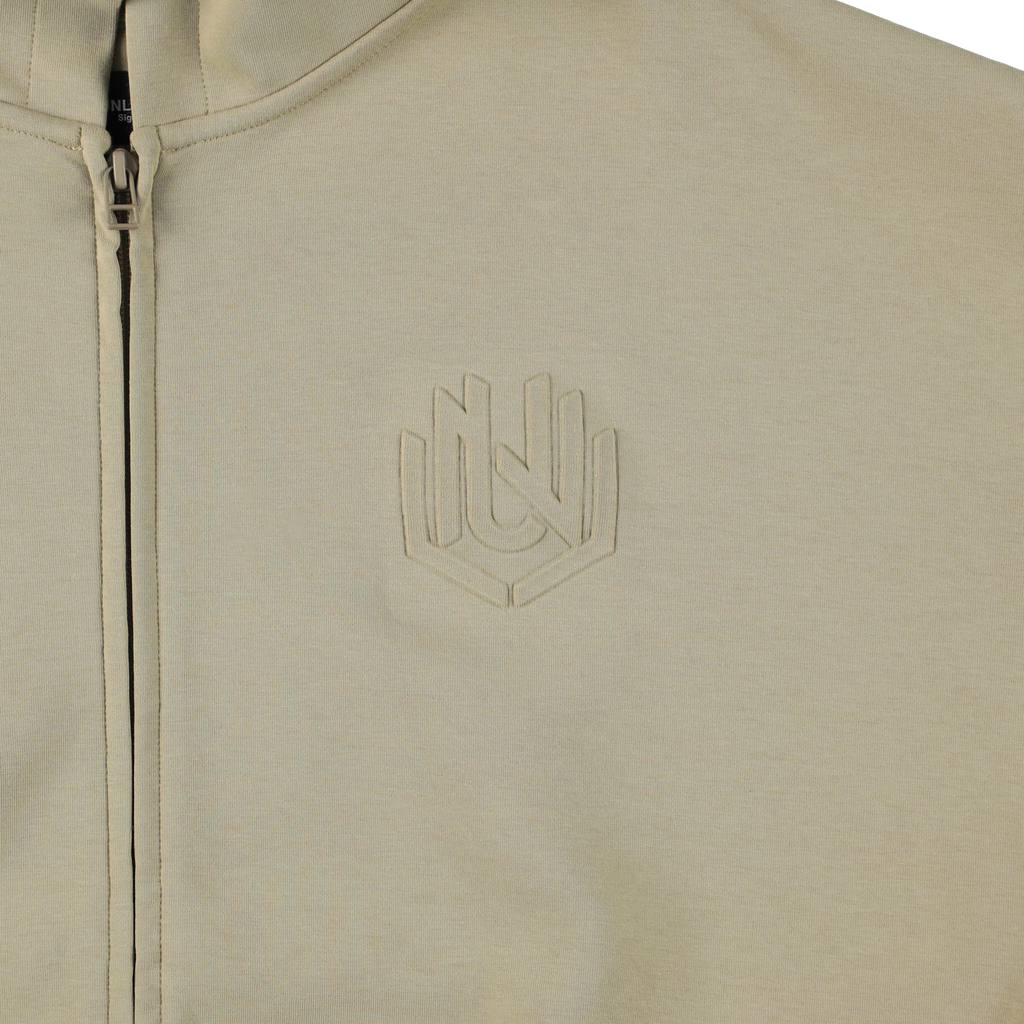EMBOSS LOGO HOODIE KHAKI