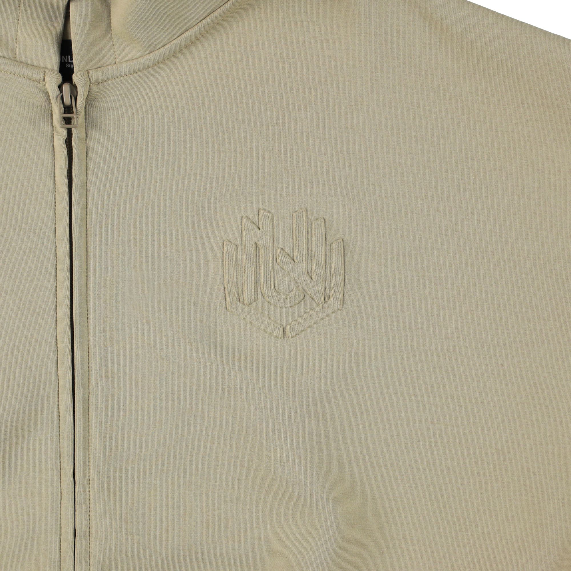 EMBOSS LOGO HOODIE KHAKI